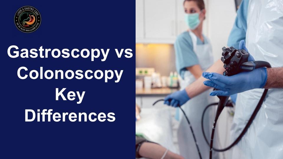 Gastroscopy vs Colonoscopy Key Differences